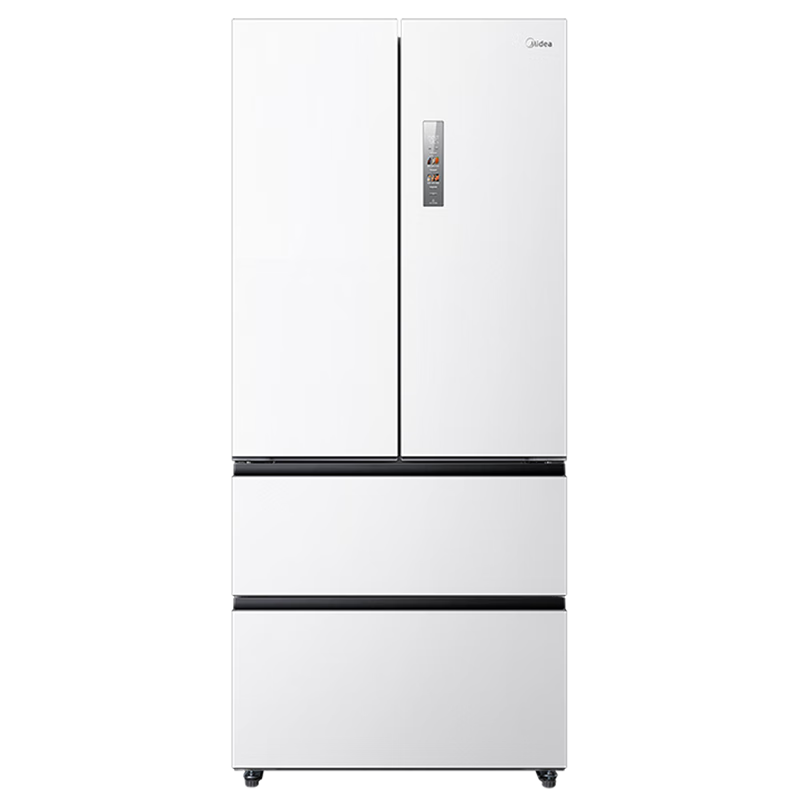 美的（Midea）M60系列520純平全嵌法式多門四開門家用冰箱超薄雙系統(tǒng)雙循環(huán)大容量國家補(bǔ)貼BCD-520WUFPZM(E)白