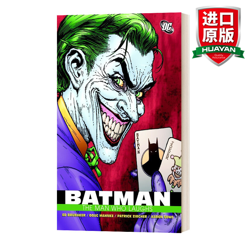 batman the man who laughs 英文原版 狂笑之蝠 英文版 进口英语原版