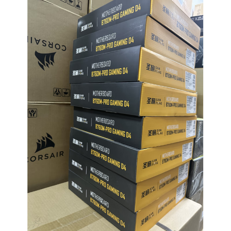 华硕 ASUS华硕旗下圣旗 B365M/B460M/B560M/B760MD3H全新台式主板8-13代CPU B760M-PRO GAMING D4全新原包3年