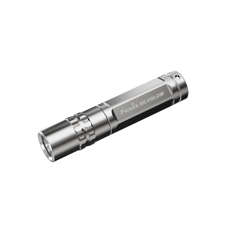 菲尼克斯菲尼克斯SILVGLOW迷你便携钥匙扣AAA电池户外小型防水手电筒 SILVGLOW(不锈钢本色)