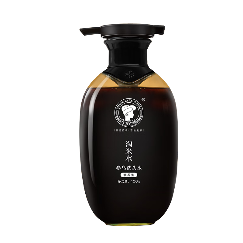 长发小寨【非遗传承】人参何首乌洗发水去屑止痒控油持久蓬松淘米水养发露