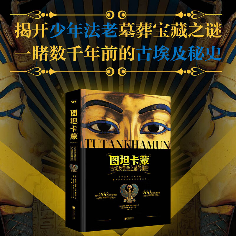 官方正版历史文化考古书籍 图坦卡蒙:古埃及黄金之墓的秘密
