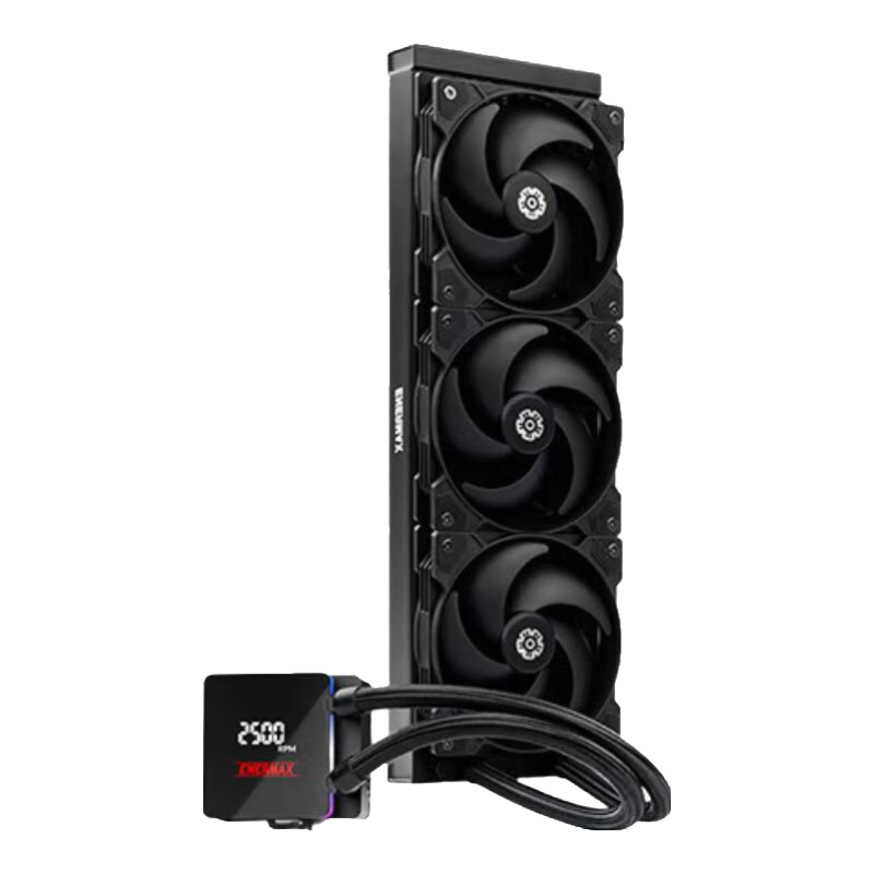 安耐美tr4幻彩锐龙LIQTECH TR4 II 360一体式水冷散热器 500W+ 适用于工用站 Intel至强 AMD线程撕裂者 数显升级版XTR360（550W+TDP）
