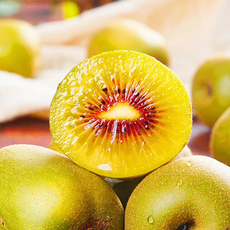 牛爱鲜 四川红心猕猴桃 新鲜奇异果应当季时令孕妇水果整箱 15枚单果70-90g