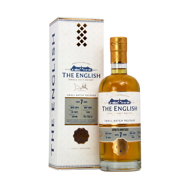 伍德萨格THE ENGLISH英格诗灵魂猎手7年轻度泥煤单一批次苏格兰威士忌