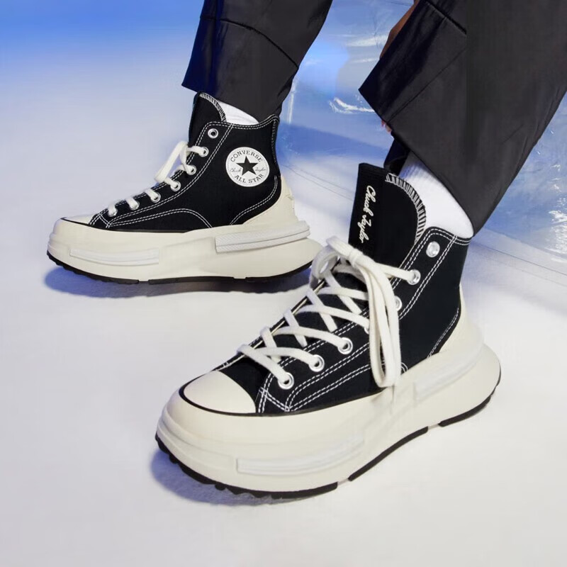 匡威（Converse）官方正品   Run Star Legacy CX夹心复古厚底儿童帆布鞋运动鞋 A00869C 37