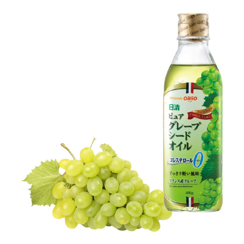 日清日本葡萄籽油 食用油植物油涼拌風(fēng)味清淡清爽