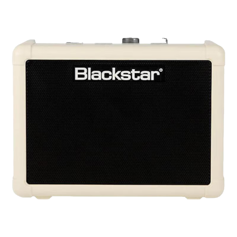 BLACKSTAR黑星fly3电吉他专用便携音箱初学桌面音乐小音响带失真 【非充电】白色黑网（电吉他款）