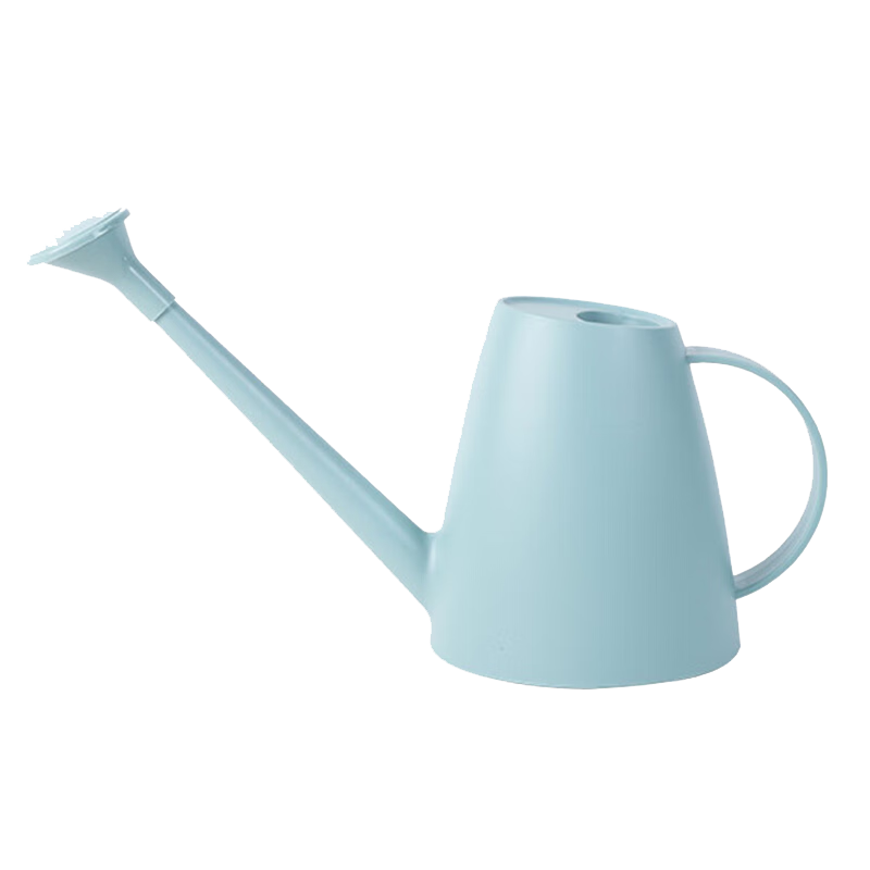 萌優(yōu)優(yōu) 灑水壺塑料澆水壺長(cháng)嘴花灑壺養花工具澆花壺家用淋水壺 綠色1.8L