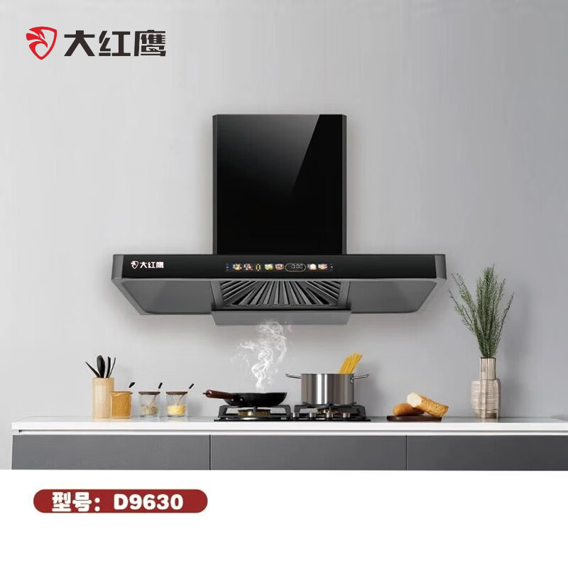 大红鹰（dahongying）家用电器大吸力抽油烟机D9630