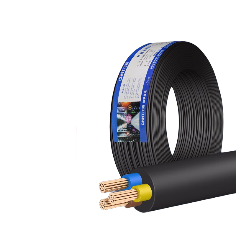 ��̩��CHNT�����ߵ�������о������RVV1.5ƽ2.5ƽ����ͭо��Դ�߹���ͭ�ߺ�ɫ RVV3*2.5����ɫ�� 100m