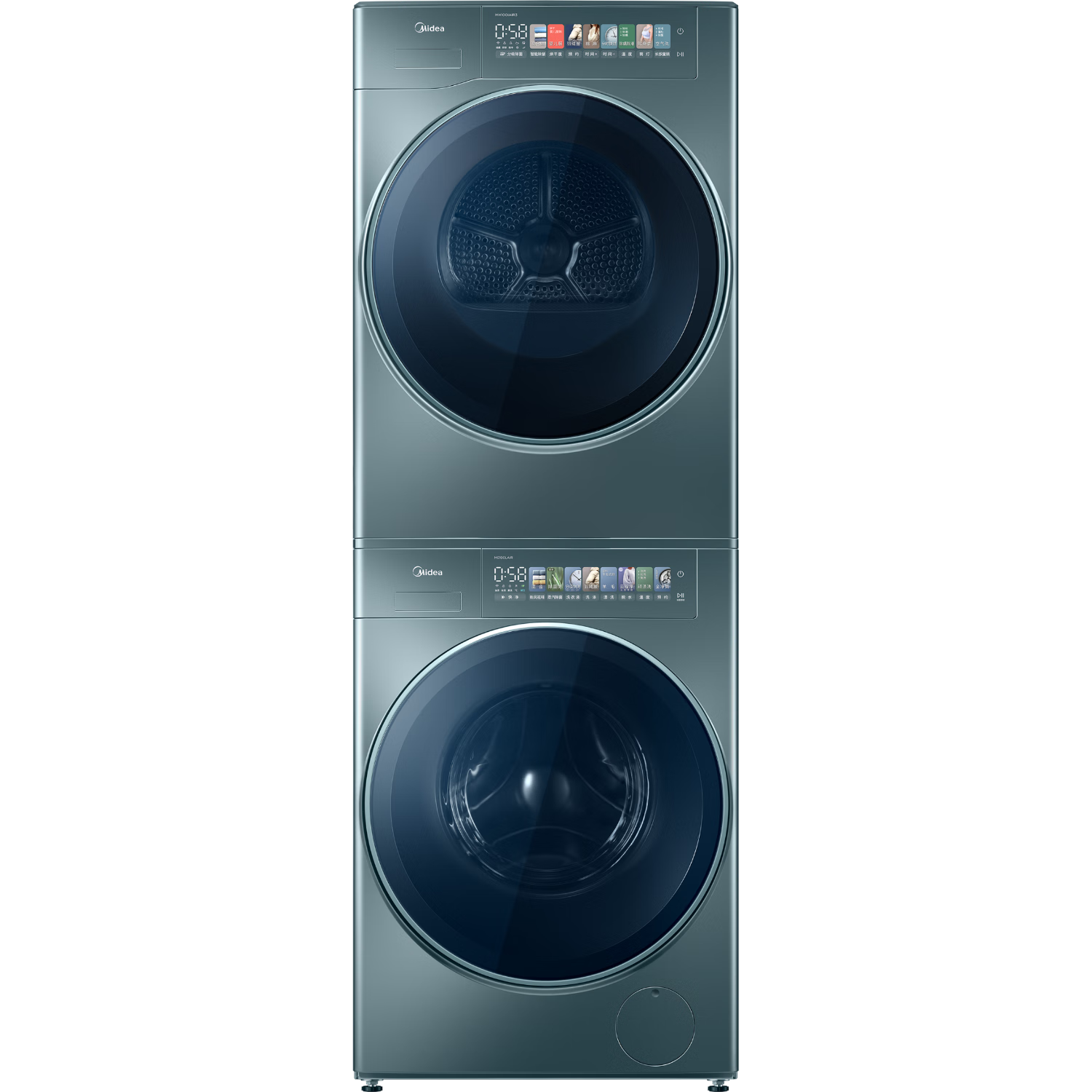 美的（Midea）10KG滚筒洗衣机【元气轻氧】MG100LAIR 家电国家补贴【下市机，下单仅滚筒一台】