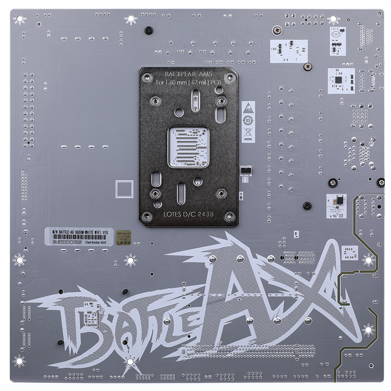 七彩虹 BATTLE-AX B650M-WHITE WIFI 冷钢DDR5 图 9