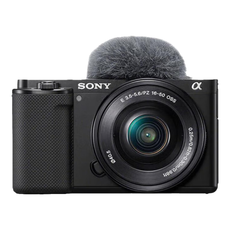 ���ᣨSONY��ZV-E10K���΢������Vlog��������APS-C�뻭��ֱ����Ƶ�෭Һ���� ZV-E10K��ɫ�׻� �ٷ�����