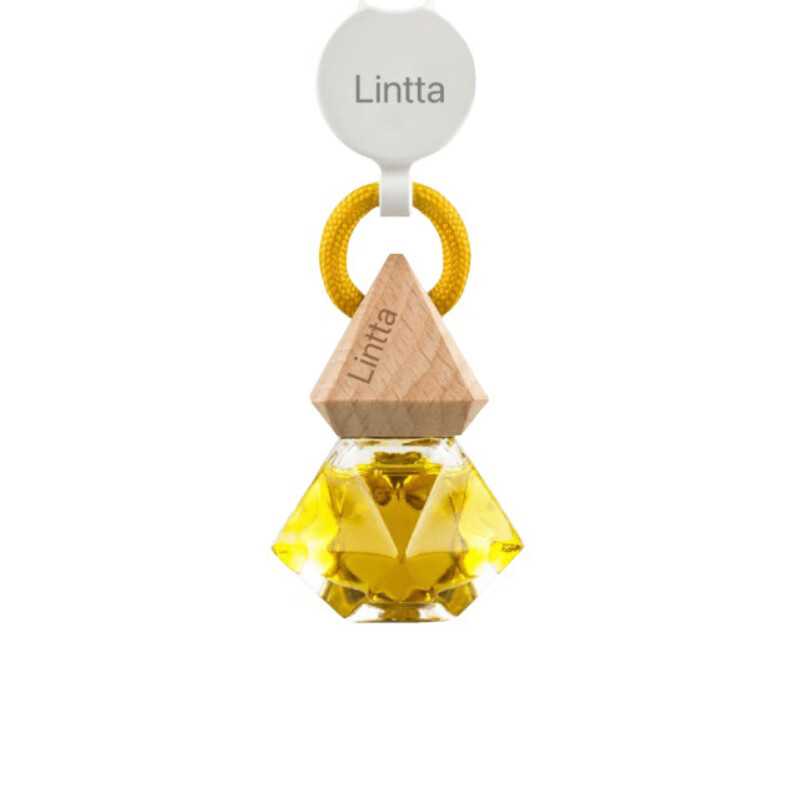 LINTTA朗汽车香水挂件车载香薰香水挂饰车内香氛装饰用品汽车摆件 【晶钻】黄色-财富 春