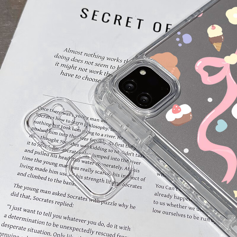 卡通彩绘y折平板保护套适用iPad2025新款11轻薄air7/6防摔10.5壳 9+N折双面彩绘【小狗过生日】 iPad 第11代 2025款（11英寸）