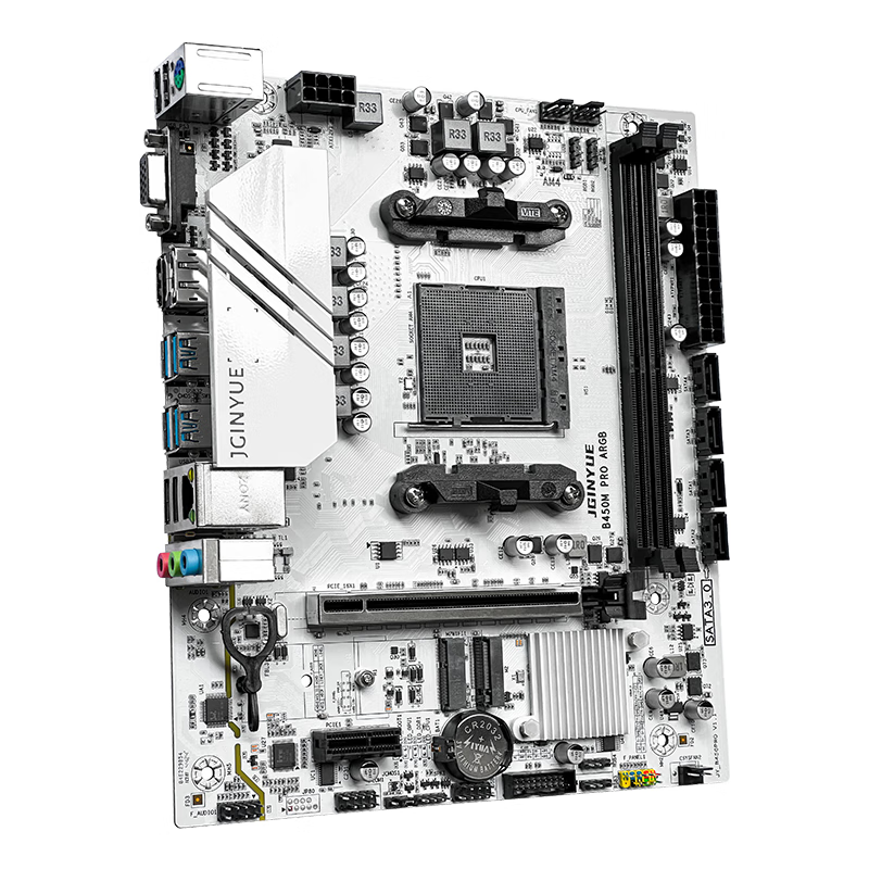 精粤 B450M PRO ARGB DDR4 图 5