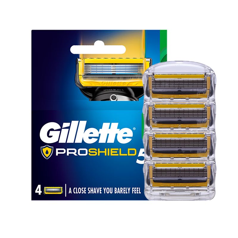 ����Gillette�����»�5�����뵶�滻װ4��ͷ �ֶ���Ƭ��ʿ����ԭװ����116Ԫ