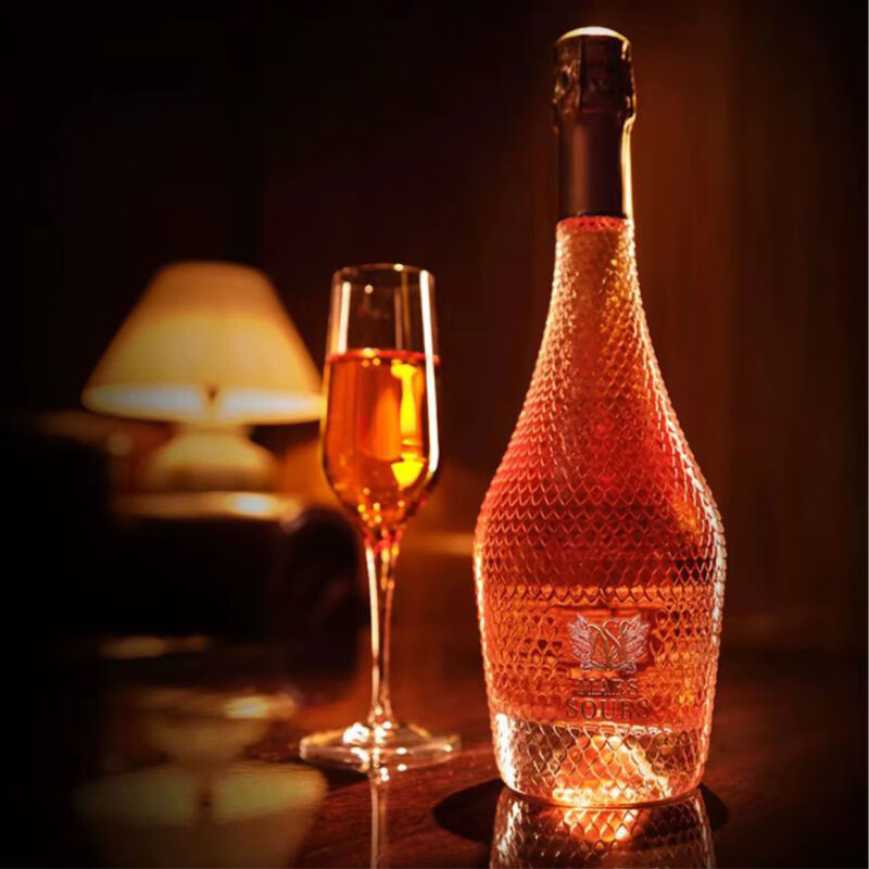 星空莫斯卡托法国原瓶进口起泡酒玛氏索尔斯堡桃红起泡葡萄酒750ml 索尔斯堡桃红*1