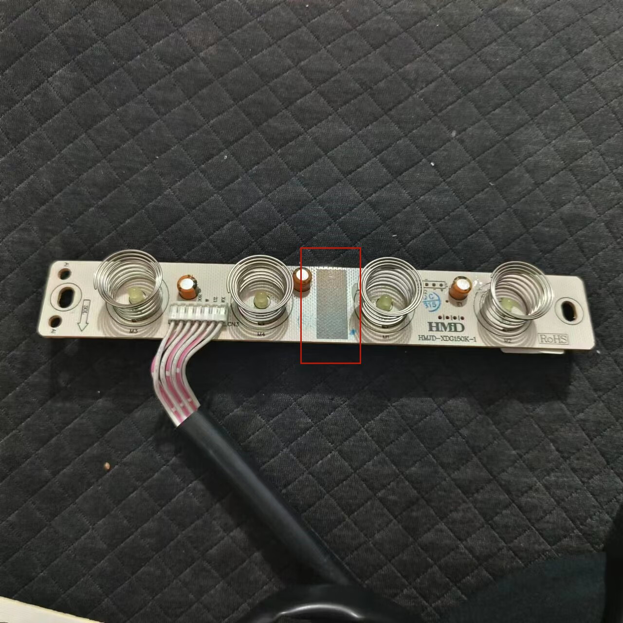 BEYZK适合海尔消毒柜配件触摸屏开关ZQD90F-9/90SV/100F/3L/6L/5L开机 90SV显示屏开关一个老款中间黑