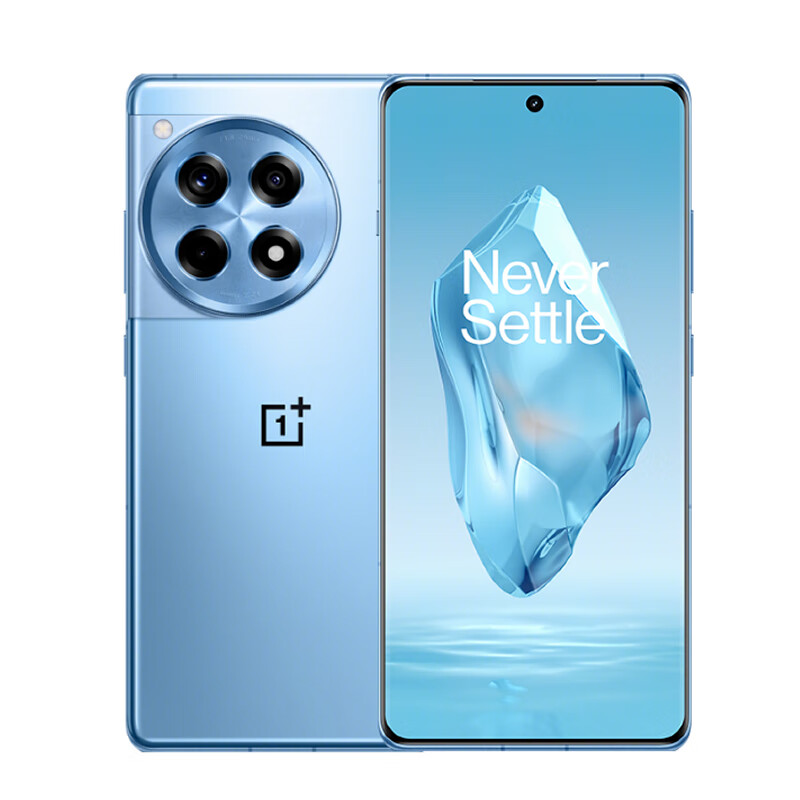 一加现货 OnePlus/一加 12 12R 海外版 带GMS 全新原装 esim手机 海蓝 套餐一 16GB 256GB