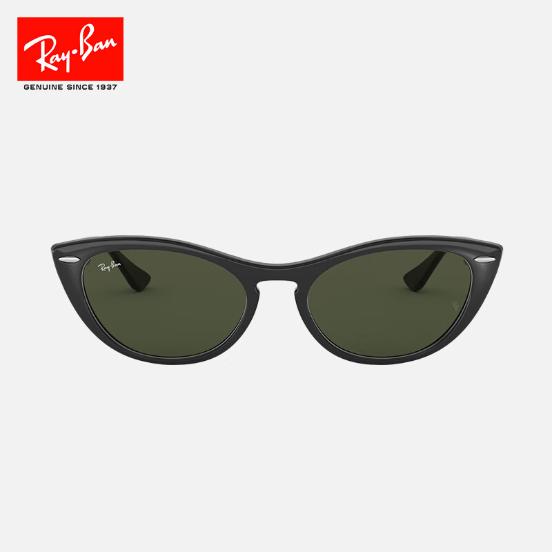 ����Ray.Ban��RayBan����è��ī������Ů��Ħ��խ��̫���۾� 601_31��ɫ������ɫ��Ƭ54mm