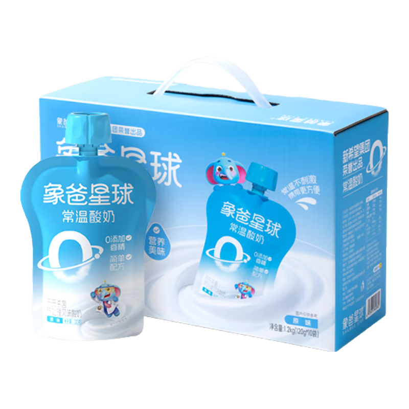 ±ͯԭζ 0㾫ţ 120g*10װ ϣƷ