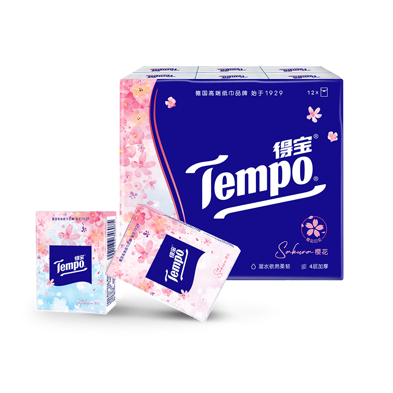 2820㿪ʼ3000ñTEMPOֽ ӣζ47*12 ʪˮ Сֽ8.6Ԫ
