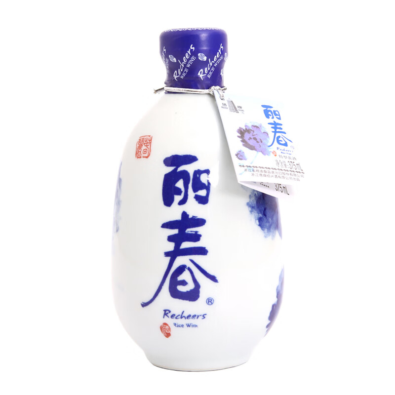 塔牌 干型丽春酒 2箱礼盒装 绍兴黄酒 立春花雕酒 中秋礼品礼盒送礼 375mL 12瓶 组合装