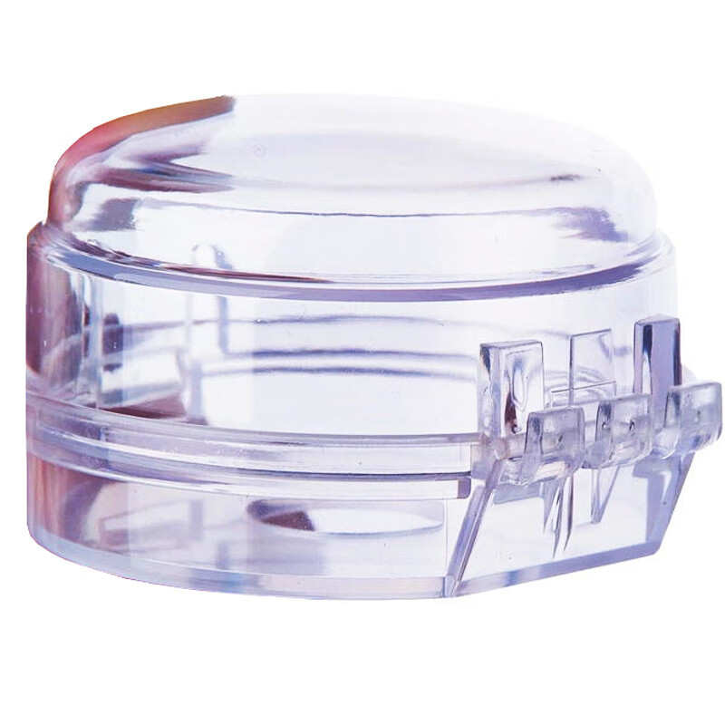 德国品质煤气灶开关保护罩家用燃气灶子旋钮防污 2个-透明色