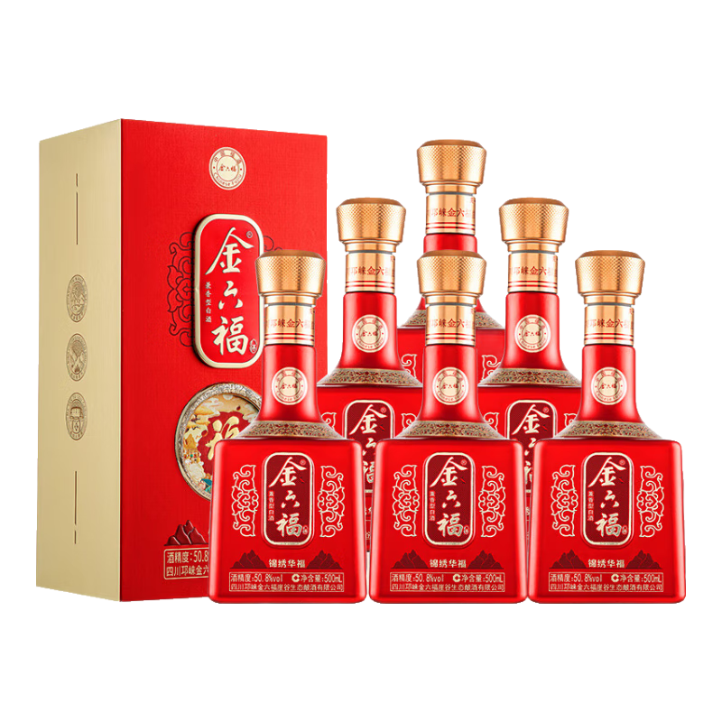 ���ڲ������������й�����50.8�ȼ����Ͱ׾�������ʳ����� 500mL*6ƿ ���ϲ�� 272Ԫ