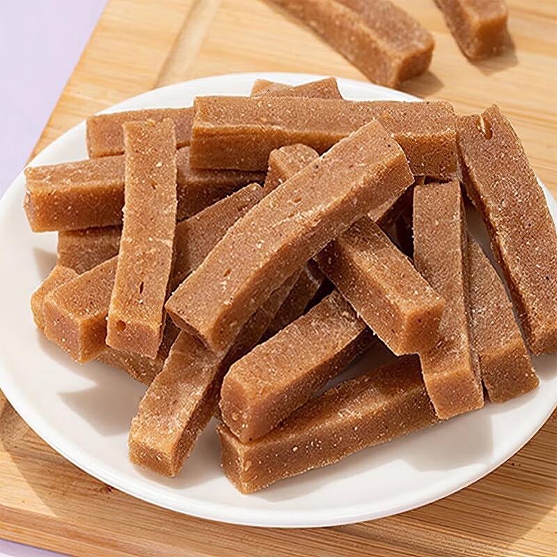 呈雪醇原味梅片250g味梅子片話梅肉話梅片孕婦零食日式蜜餞梅干年 【試吃一次】山楂條10g*1袋