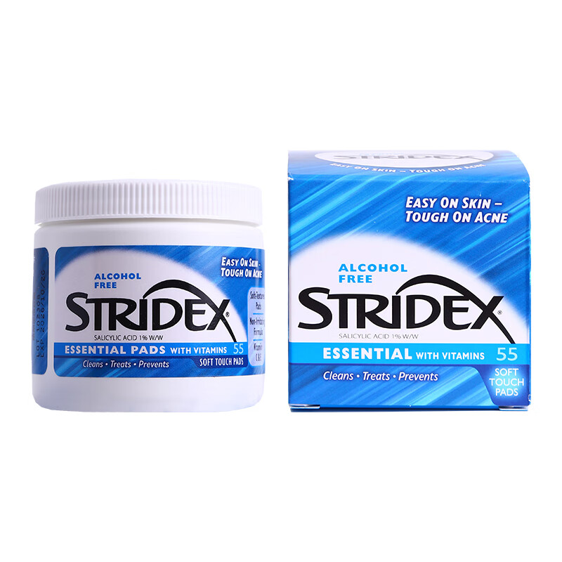 STRIDEXʩ����ˮ������Ƭ����ˢ�տ��������۴̿���ȥ����Ů�к�ͷ 1%ˮ����-���׻�����