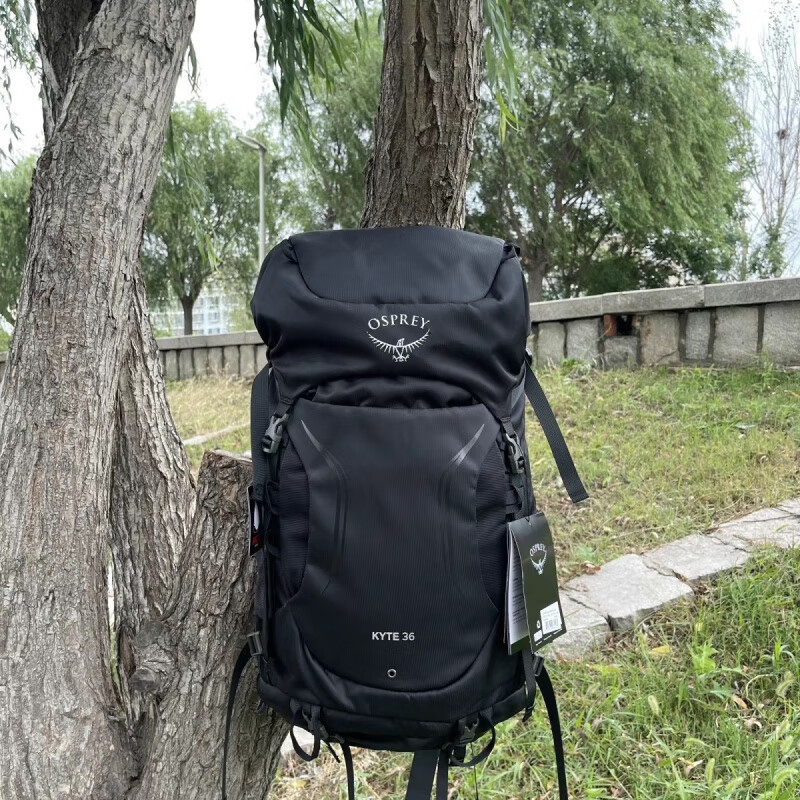 OSPREY小鹰38升36升男女户外运动登山徒步防水大容量双肩背包 黑色36升