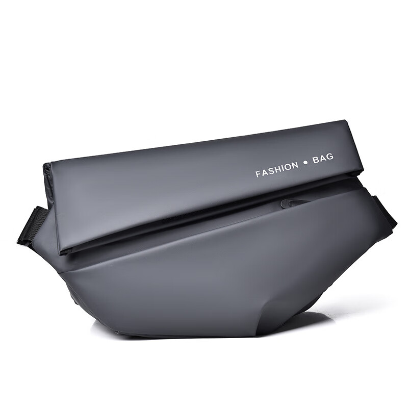 【厂家直供】斜跨包胸包轻便防泼水单肩包包 黑色 单包普通插扣款