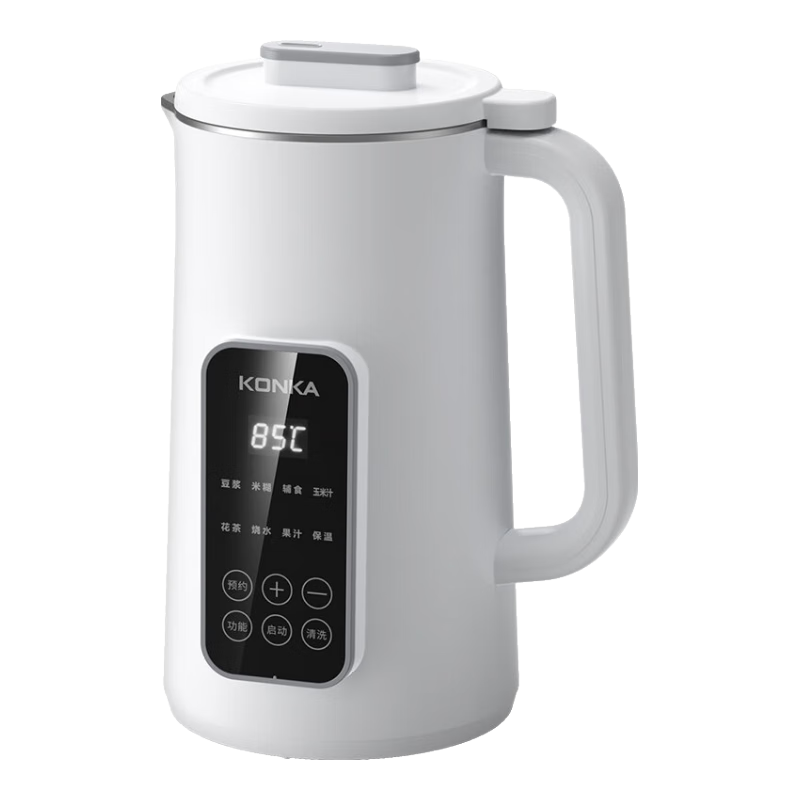 百亿补贴:限贵州地区国补 康佳(KONKA)豆浆机 小型破壁机1-2人迷你全自动免煮免过滤家用多功能榨汁机料理机 【20叶刀头】智能预约 | 细腻免滤 1.2L119元