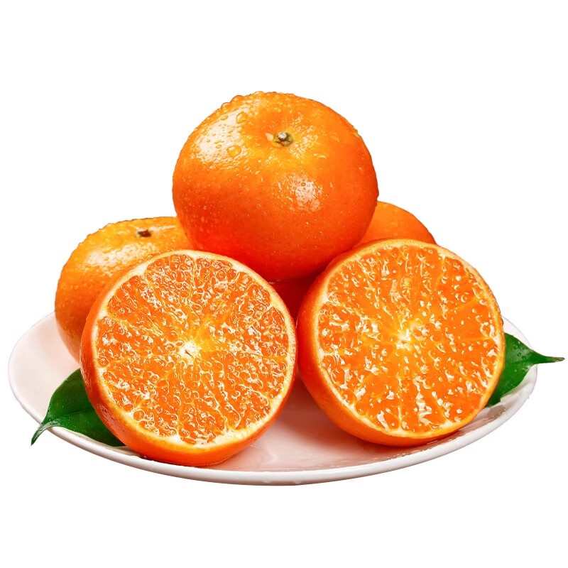 裕琼沃柑广西武鸣沃柑新鲜柑橘桔子水果皮薄多汁应当季送礼甜橙子 净重9斤家庭装优选果丨单果60-65mm