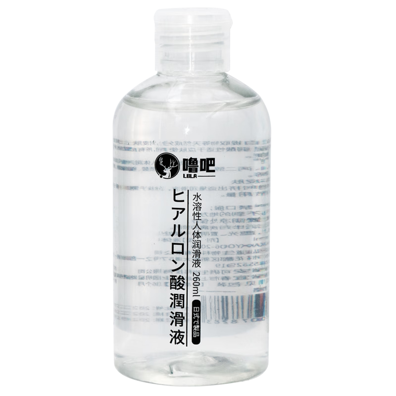 嚕吧水溶性人體潤滑液260ml 玻尿酸天然成分透明質酸房事潤滑劑性用品