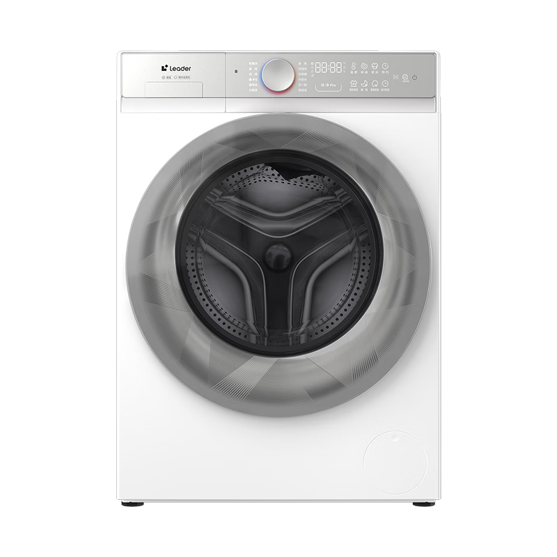 統(tǒng)帥(Leader)海爾出品 白巧滾筒洗衣機 全自動直驅(qū) 10公超薄嵌入精華洗 京東自營國家補貼XQGL100-BLDB686WU1