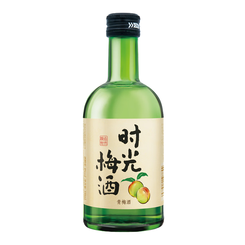梅见青梅酒 12度低度梅子酒 微醺果味甜酒 时光梅330ml*2