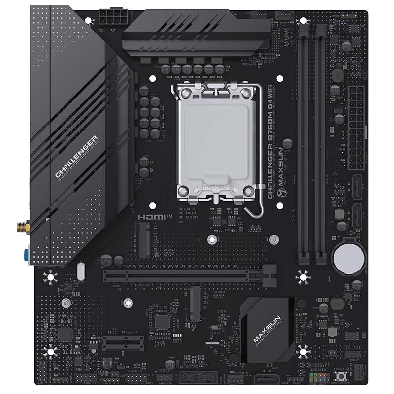 uMAXSUNMS-սB760M D4 WIFIϷ֧ CPU 12600KF/13490F/13400F (INTEL B760/LGA 1700)