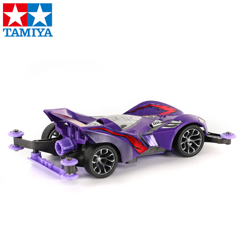 田宫四驱车四驱兄弟男孩拼装改装模型系列跃动冲锋含马达玩具 AR 原始战神 19448