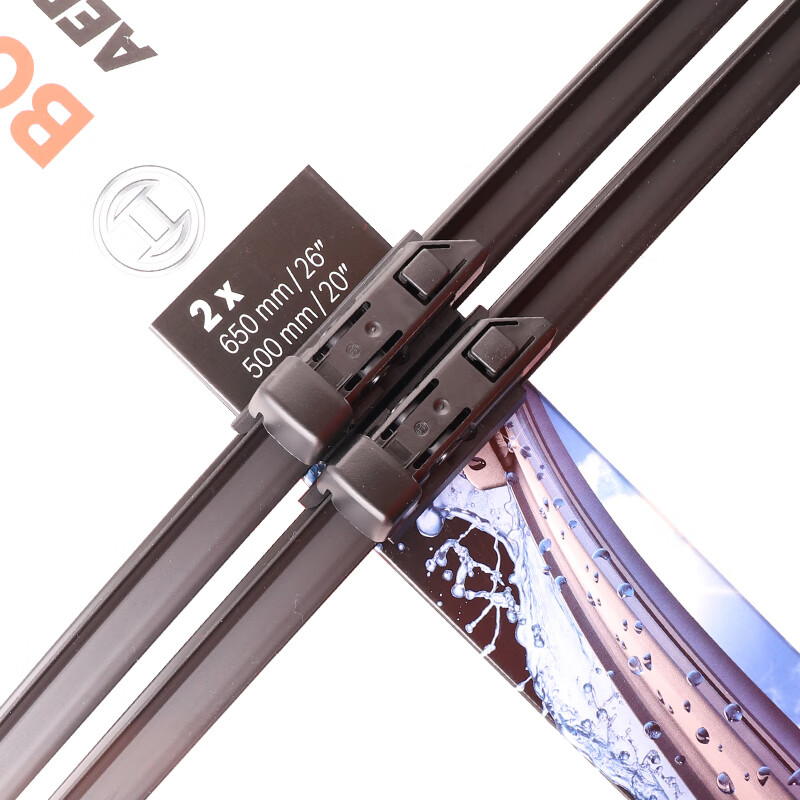 博世（BOSCH）原装神翼无骨雨刷/雨刷片/雨刷器/雨刮/雨刮器 适配特斯拉 Model Y专用（26/20寸）