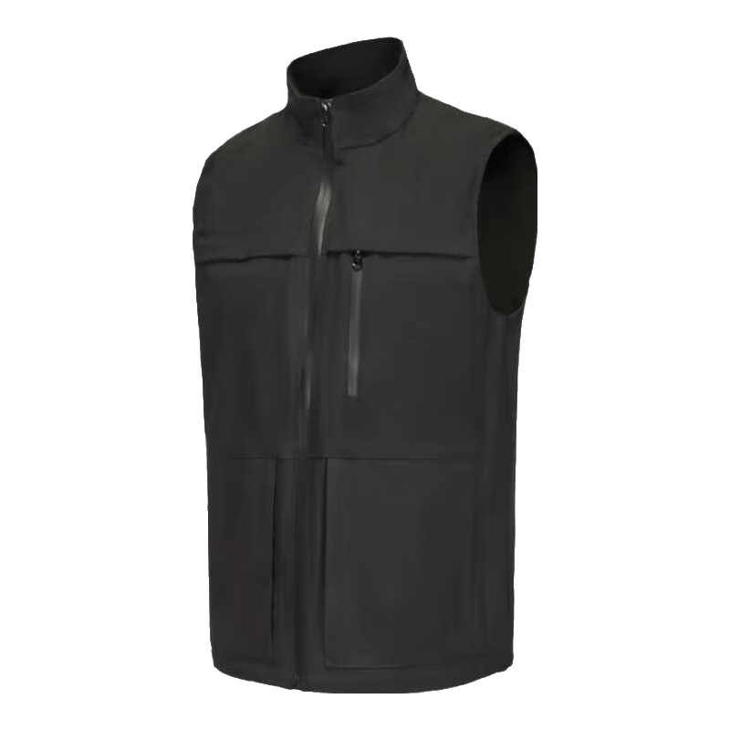 高甲防護高甲防護 防刺服工裝防身馬甲軟質(zhì)防割隱形軟猬甲內(nèi)穿背心鎖子甲 身高170-175體重60-70kg 黑色M碼