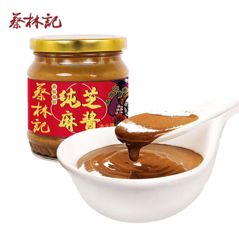 蔡林記泡藕帶湖北特產(chǎn)農家泡藕帶下飯菜酸辣藕帶400g 芝麻醬250g
