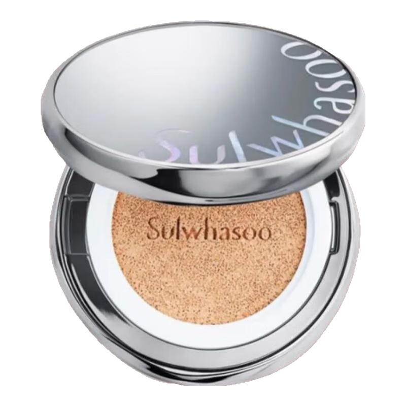 雪花秀官方正品滋盈養(yǎng)膚氣墊遮瑕保濕控油氣墊bb霜15g 干皮17N1香草白(水光版)