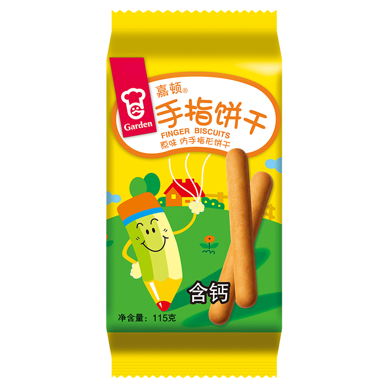 �ζ٣�Garden��ԭζ����ָ��115g ͯȤ���ɻ���ͯ��������ʳ���ĸ������� 3.9Ԫ