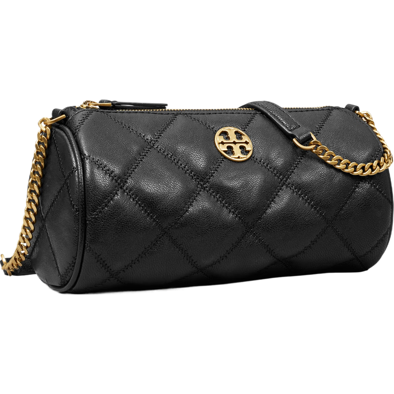 Tory Burch  汤丽柏琦【线上专享】 WILLA 肩背圆筒包TB 153372 黑色 001 OS