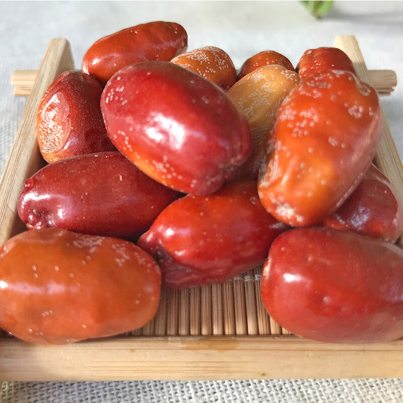寧夏大紅沙棗非新疆野生特級(jí)免洗孕婦零食新棗女人氣血大棗 2斤