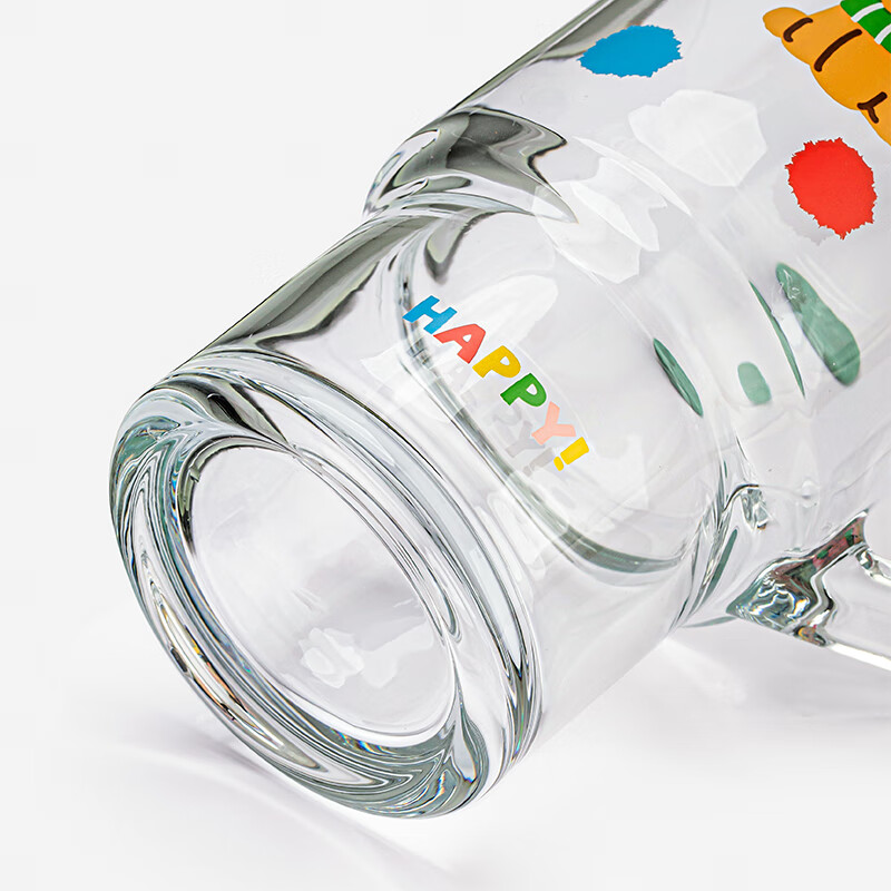 乐唯诗大容量杯子女高颜值玻璃杯2025新款车载水杯吸管杯咖啡杯冰霸杯男 冰霸吸管杯【田园红】 620ml 1只